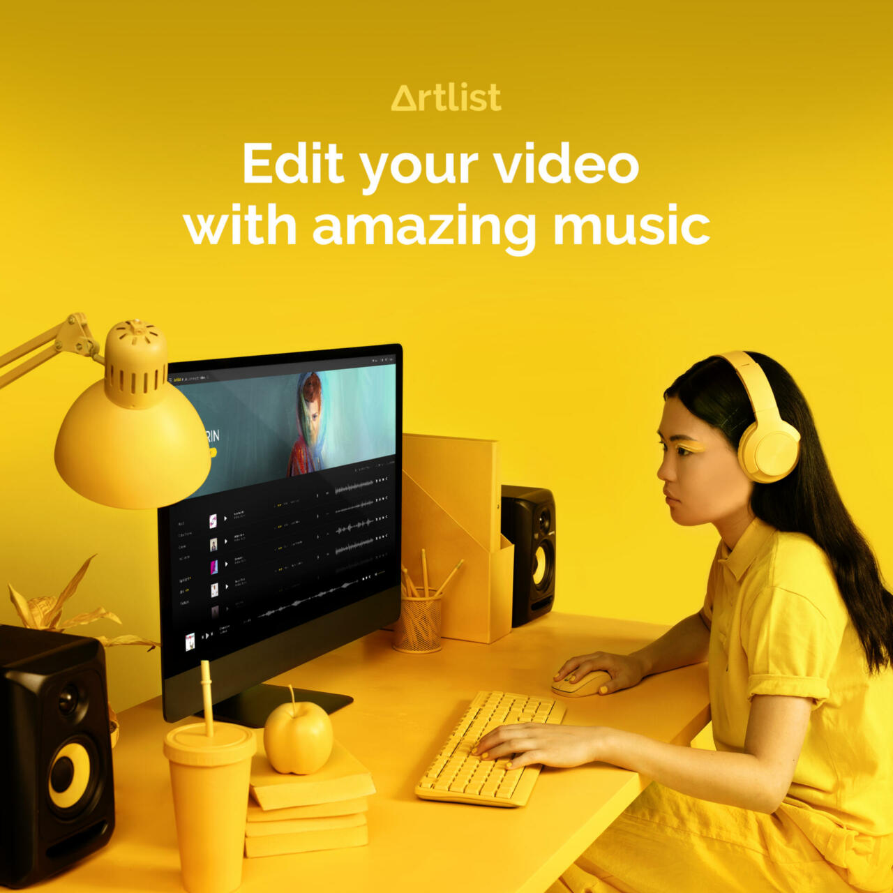 Hanki musiikkia videoihin Artlist.io