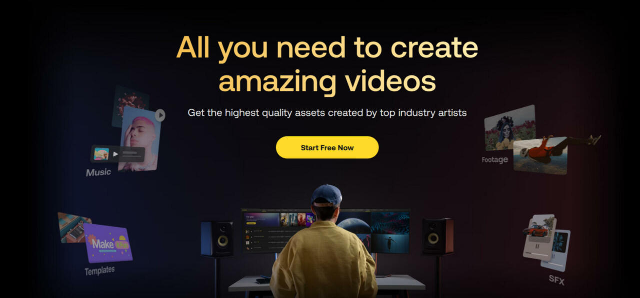 artlist.io - paras musiikkipalvelu videotekijöille